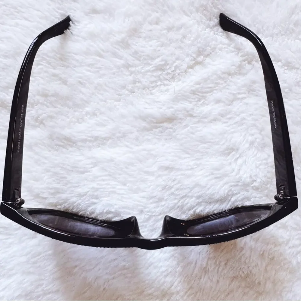 Rina Black w/Silver Accent Sunglasses - Picture 4 of 13